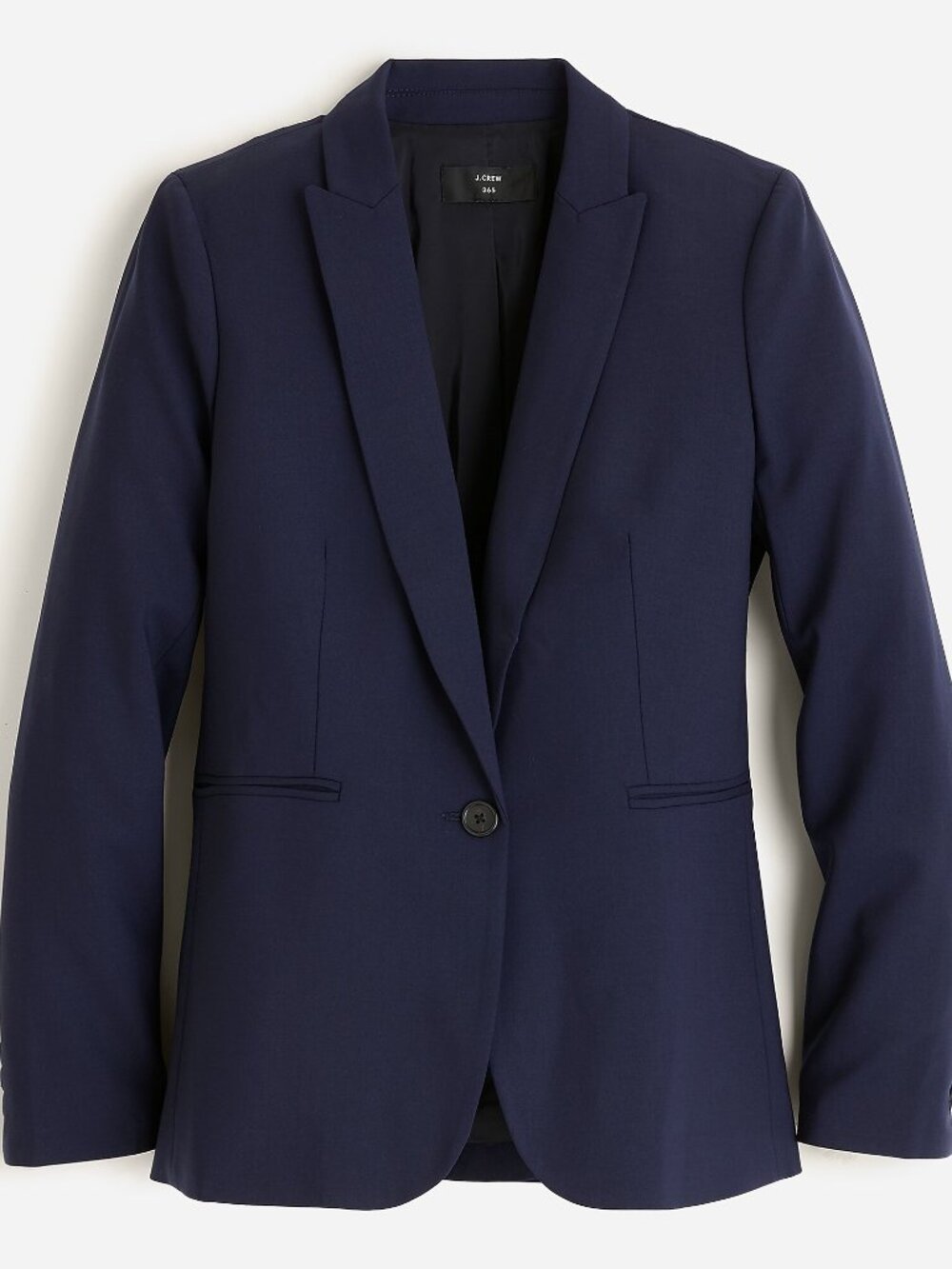 NWT Womens Size 18 J. Crew Navy Blue Parke Blazer in Italian Stretch Wool NEW